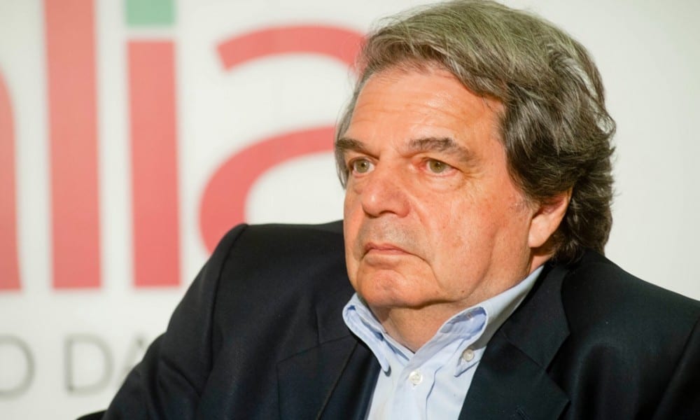 Lite furibonda a porta a porta tra Brunetta e Vespa [VIDEO]