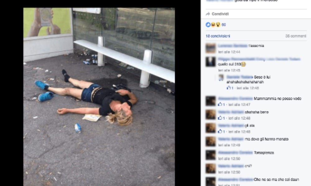 Roma, trans picchiata, fotografata e insultata su Facebook