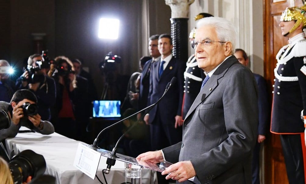 Mattarella: "Nuovo governo a breve. Armonizzare leggi elettorali e poi al voto" [VIDEO]