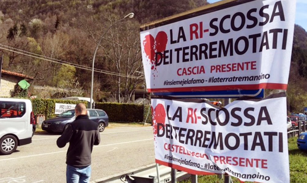 Terremotati su tutte le furie: bloccata la Salaria. Ultimatum al Governo [VIDEO]