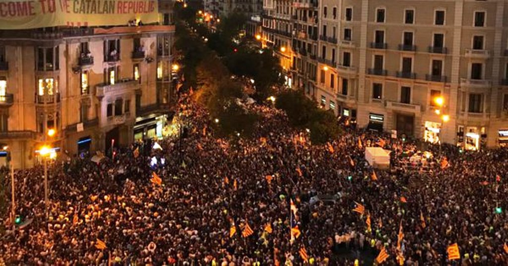 Barcellona per l'indipendenza della Catalogna