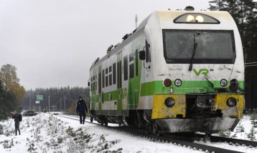 treno scontro finlandia