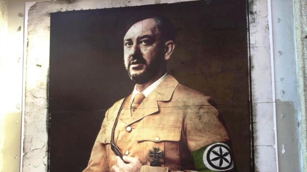 Salvini come Hitler, street art shock a Milano [LE FOTO]