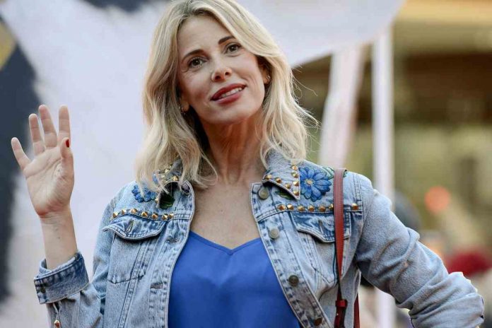 Alessia Marcuzzi Il commento autoironico di Alessia Marcuzzi