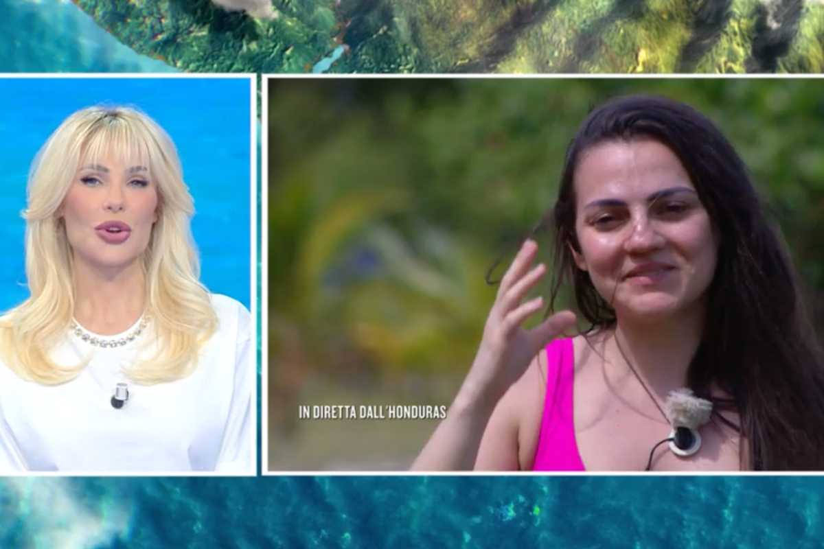 Le parole di Cristina Scuccia all'Isola dei Famosi