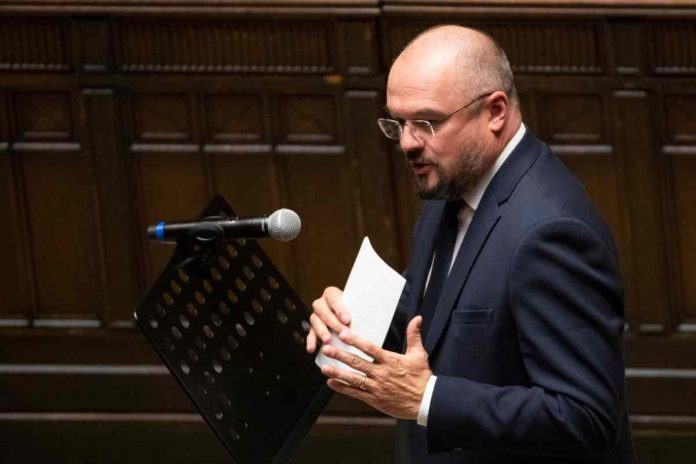 Enrico Borghi Il senatore del Pd Enrico Borghi lascia il partito di Schlein per Italia Viva