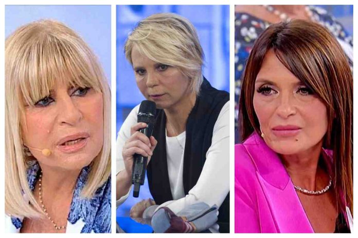 Gemma, Paola e Maria De Filippi Uomini e Donne, lite tra Gemma e Paola