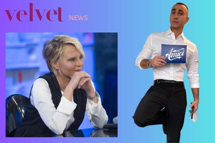 Maria De Filippi e Giuliano Peparini amici addio