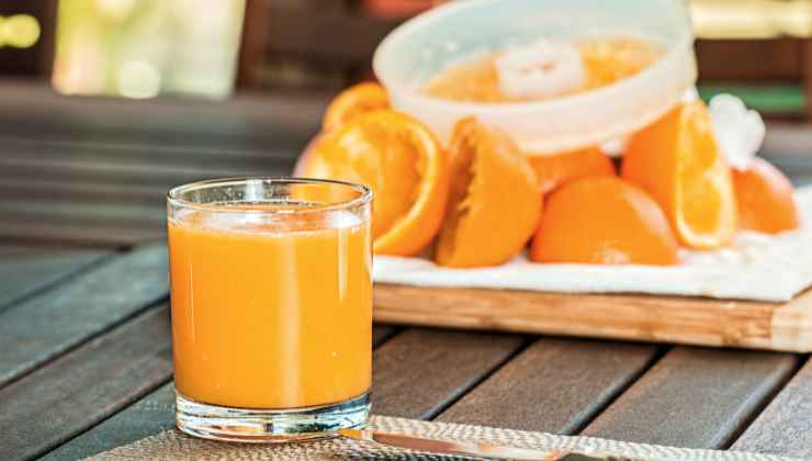 Le qualità benefiche della spremuta di arancia