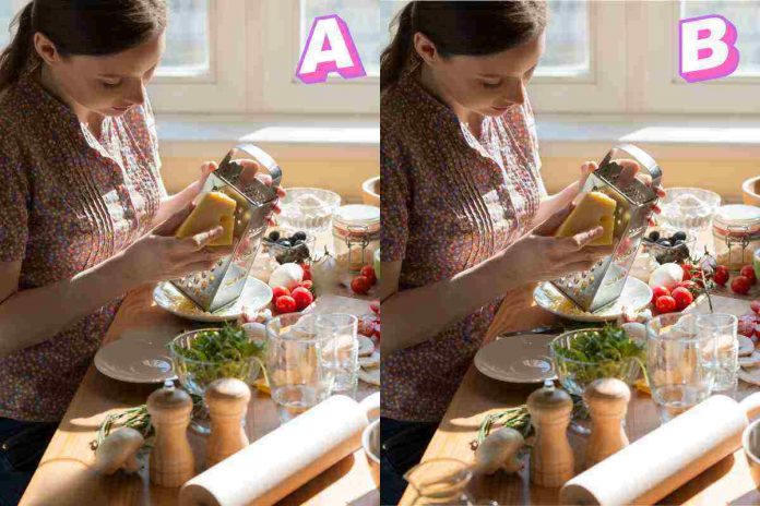 Test trova le differenze tra le due immagini