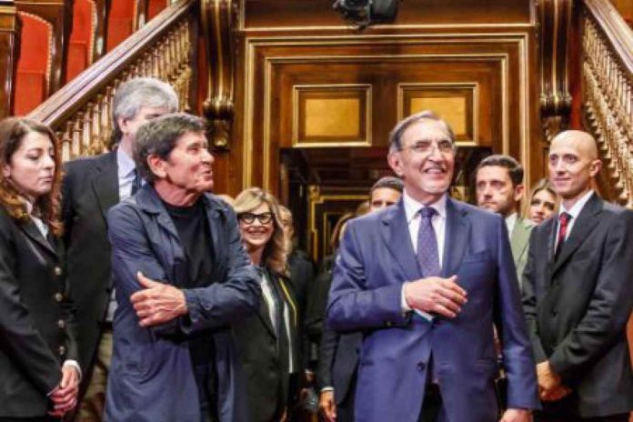 Gianni Morandi, Ignazio La Russa Senato in festa: oggi si celebra il 75esimo anniversario