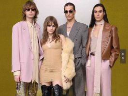Le foto backstage dei Maneskin