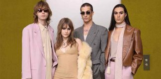 Le foto backstage dei Maneskin