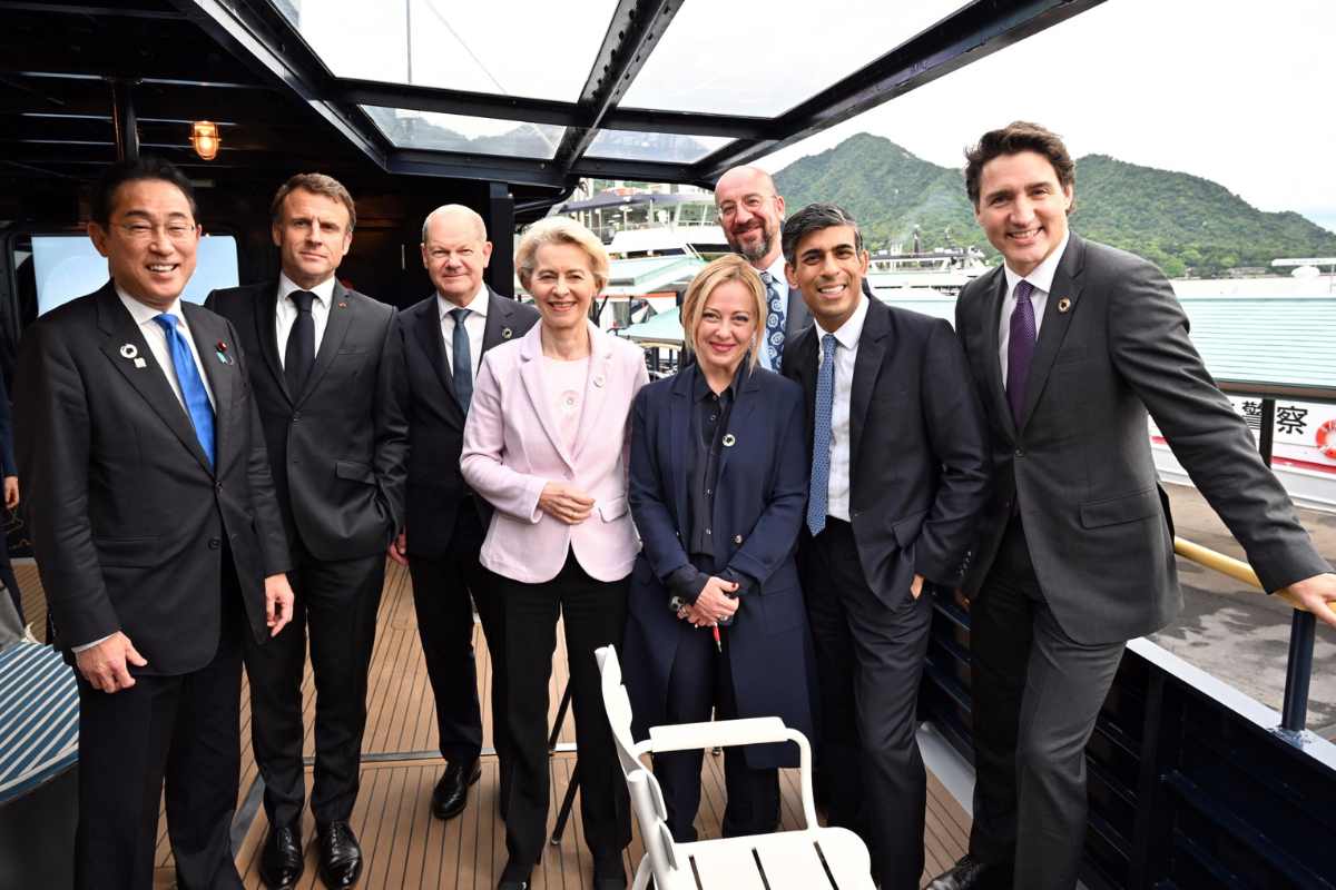 Visita al santuario di Itsukushima durante il G7 a Hiroshima