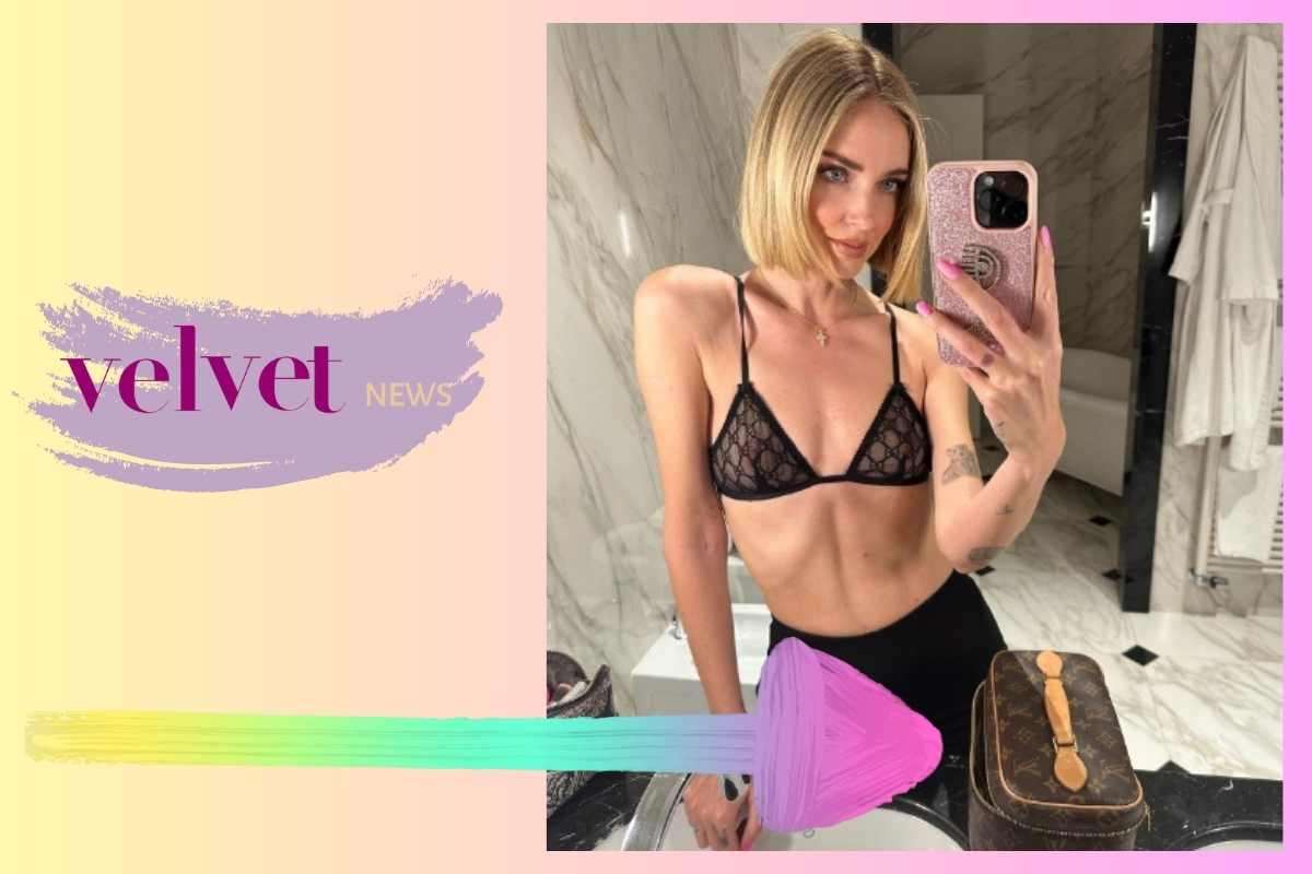 Il dettaglio nel selfie di Chiara Ferragni