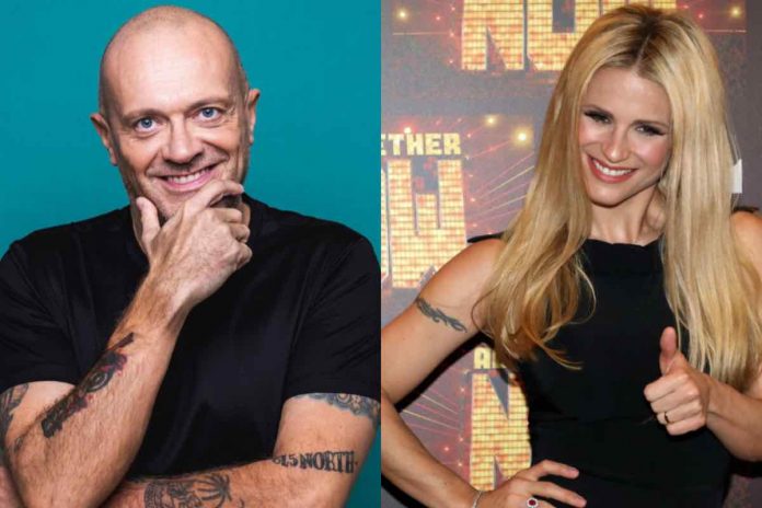michelle hunziker max pezzali botta e risposta video