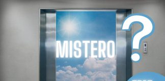 Test dell'uomo in ascensore