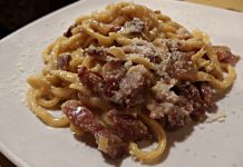 Tonnarelli alla Gricia