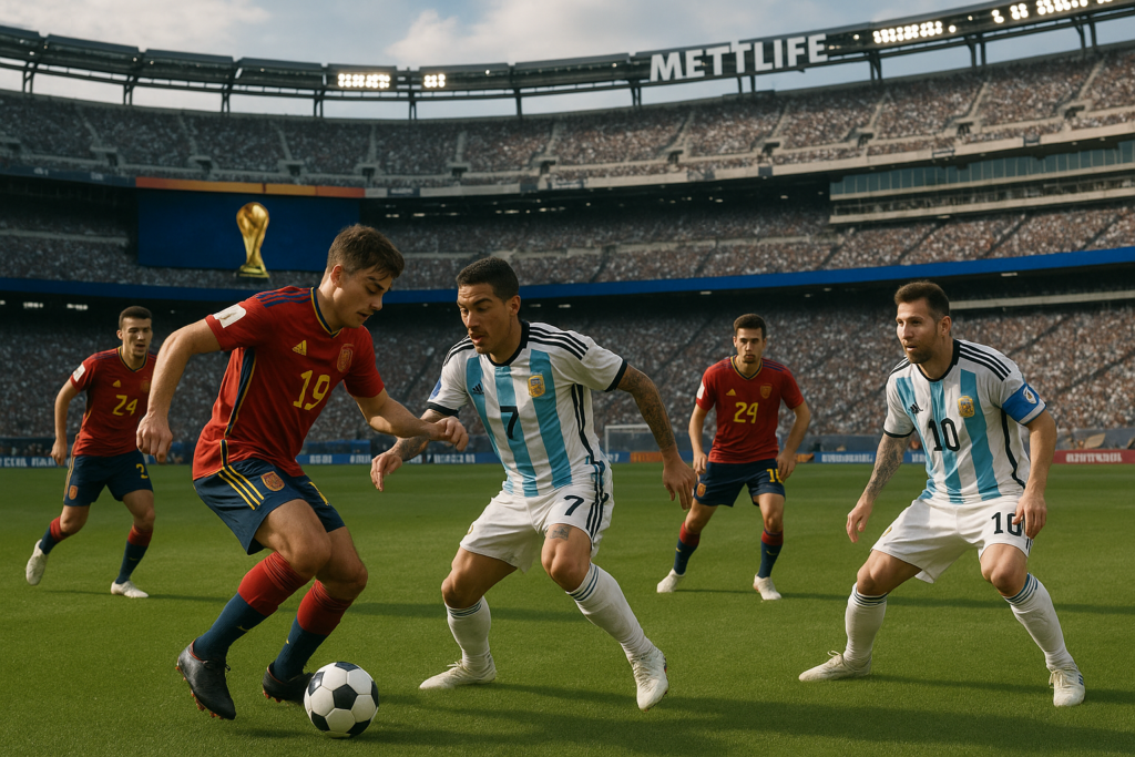 Finale mondiale 2026: Spagna e Argentina a New York, tra tattica e atmosfera