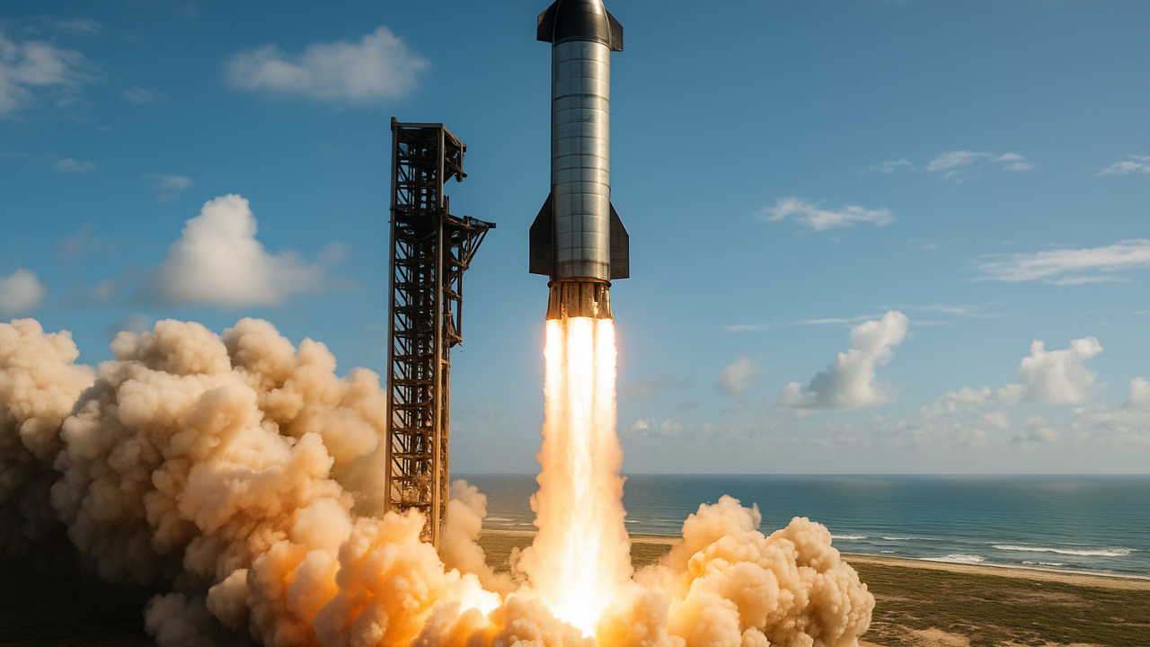 SpaceX Starship: primo volo di test dopo l'IPO, il razzo di Musk raggiunge l'Oceano Indiano