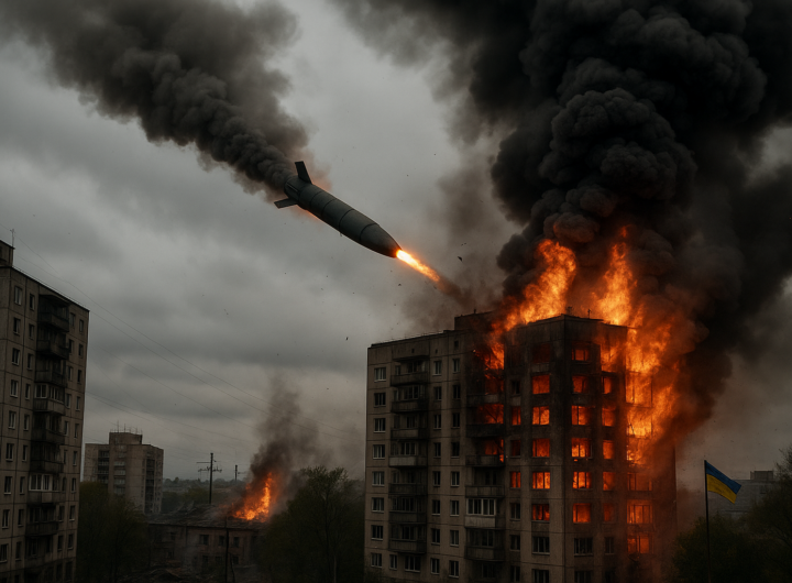 Ucraina sotto bombardamento: Russia lancia il più grande attacco missilistico della guerra su Kyiv