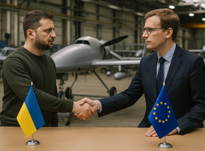 Ucraina-UE: accordo per la produzione congiunta di droni e joint venture