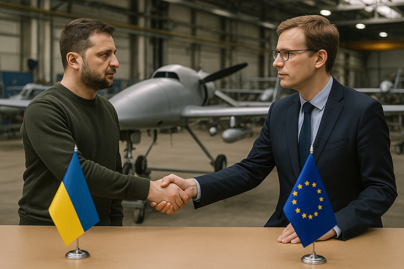 Ucraina-UE: accordo per la produzione congiunta di droni e joint venture