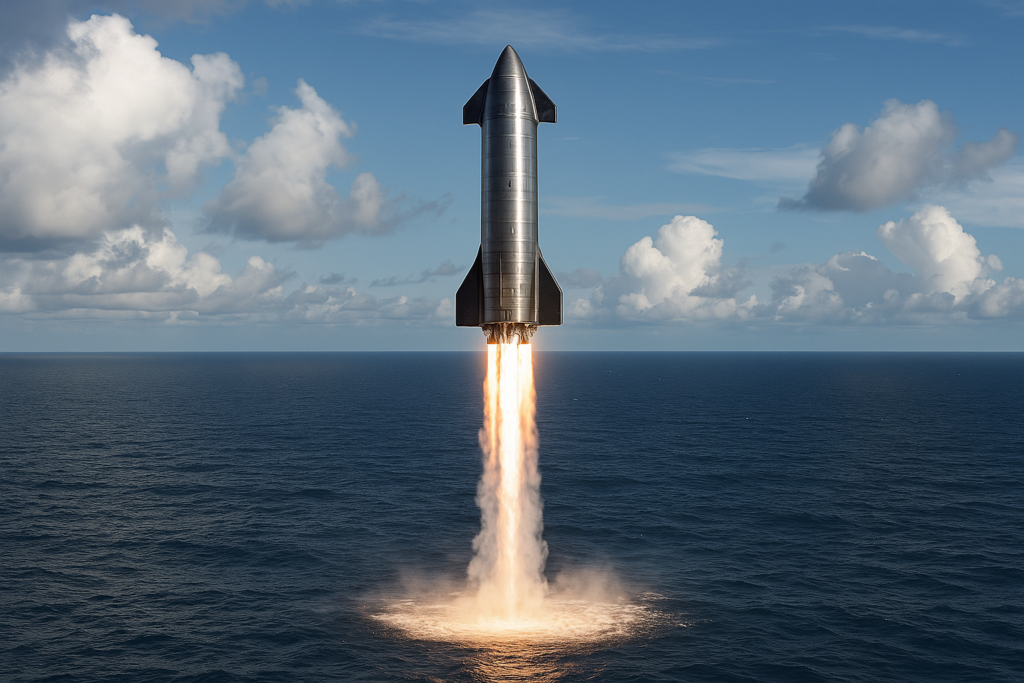 SpaceX Starship completa il primo test flight dopo l'IPO di giugno 2026