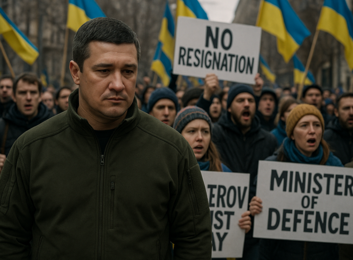 Ucraina in crisi: proteste per la rimozione del ministro della Difesa Fedorov durante la guerra