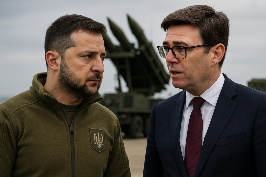 Zelenskyy negli USA e UK per rafforzare il sostegno militare: pressione su difesa aerea mentre Mosca intensifica i colpi