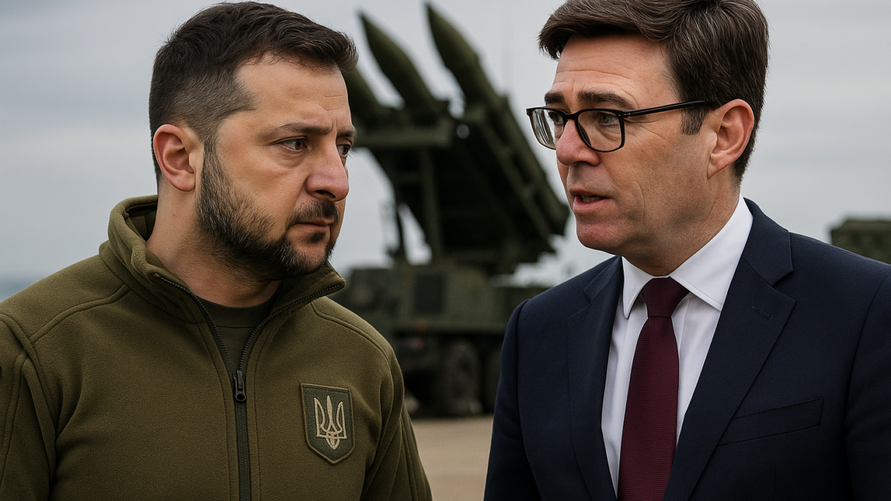 Zelenskyy negli USA e UK per rafforzare il sostegno militare: pressione su difesa aerea mentre Mosca intensifica i colpi