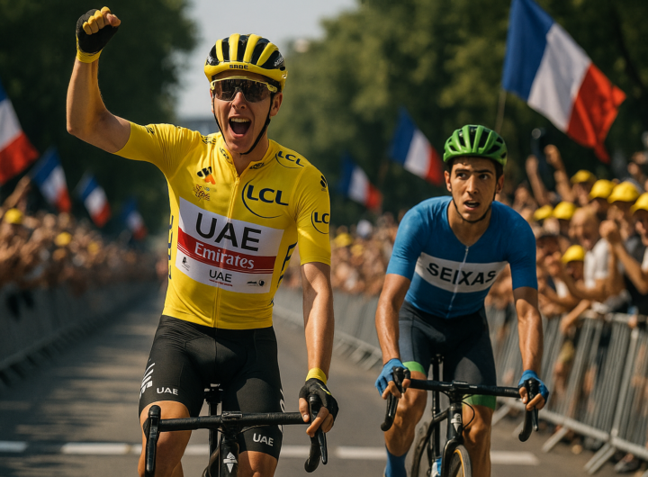 Pogacar vince il quinto Tour de France; Seixas, teenager, sorprende al quarto posto