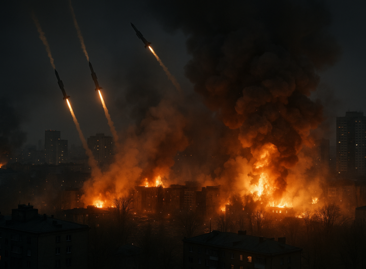 Russia lancia il più grande attacco missilistico balistico della guerra su Kyiv