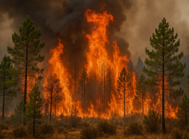 Incendi selvaggi in Europa: dalla Fontainebleau all'Algeria, il fronte del caldo