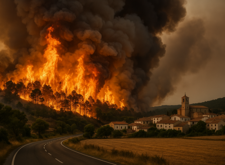 Incendi devastanti in Francia e Spagna: ondata di calore estremo minaccia di peggiorare la crisi