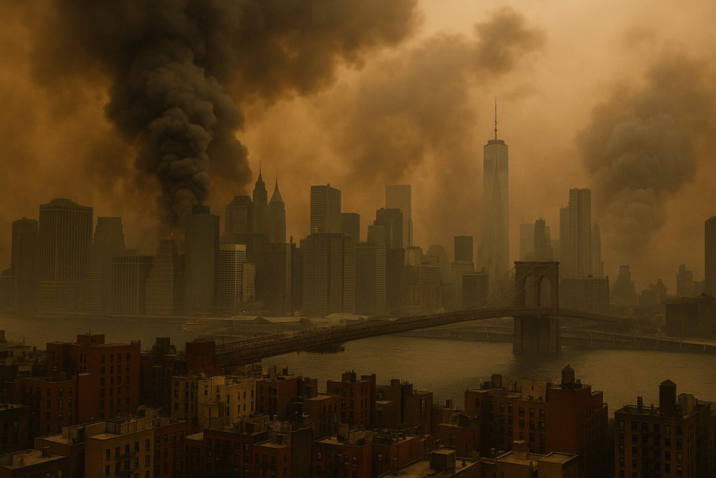 Il fumo degli incendi canadesi minaccia la finale Mondiale a New York