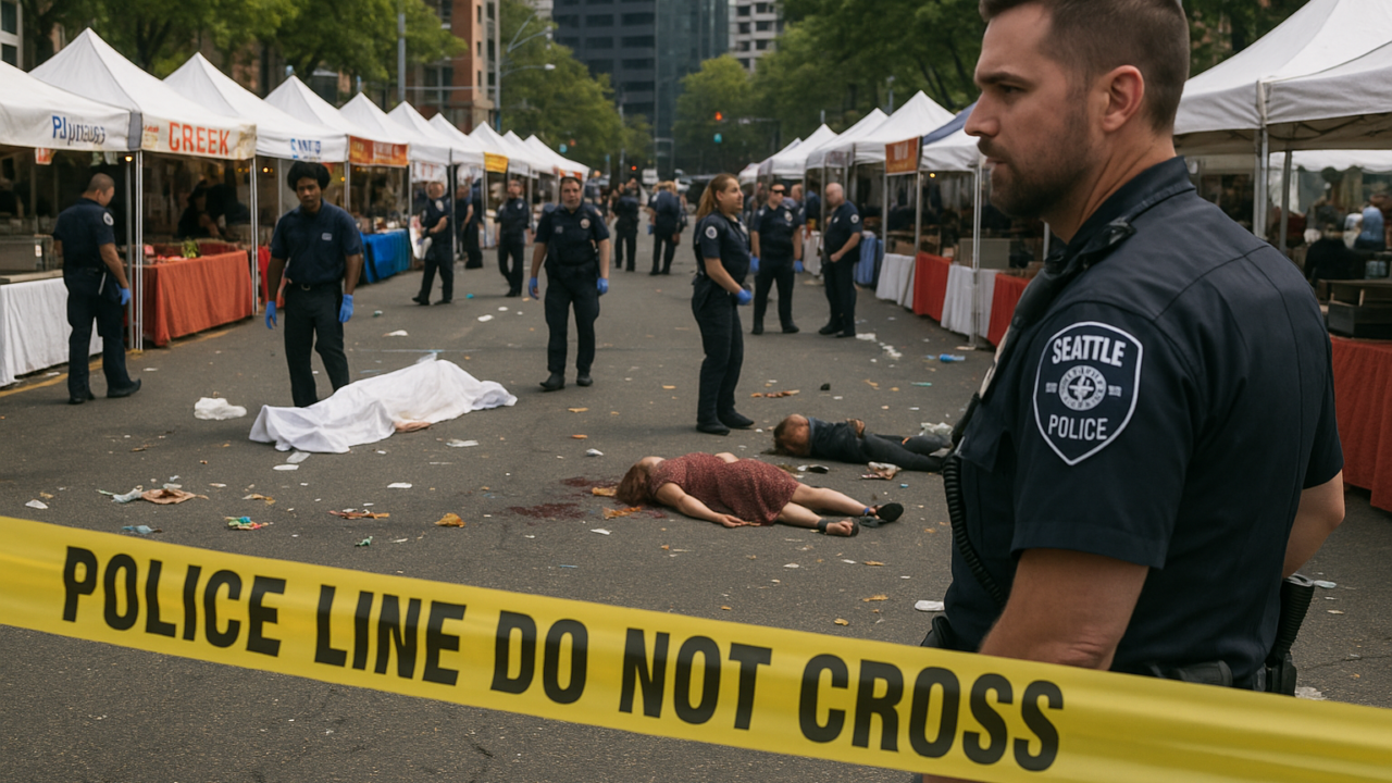 Sparatoria a Seattle: tre morti al festival gastronomico, sospetto in custodia