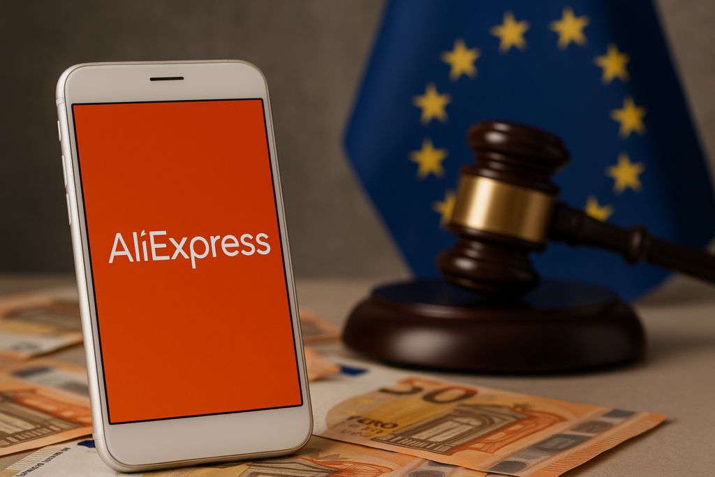 AliExpress multata record dall'UE secondo il Digital Services Act