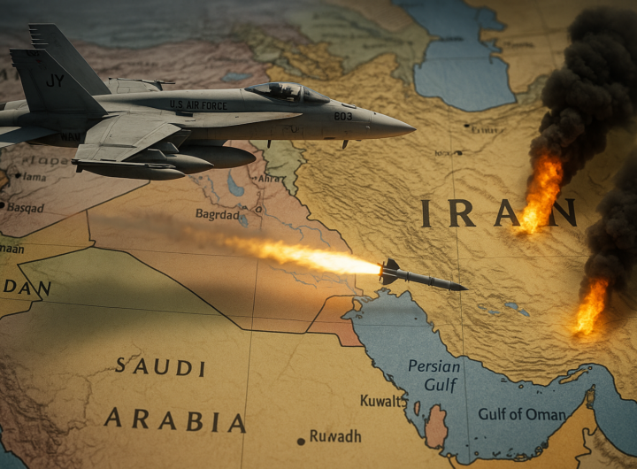 Escalation USA-Iran: attacchi aerei su siti missilistici e blocco navale nello Stretto di Hormuz
