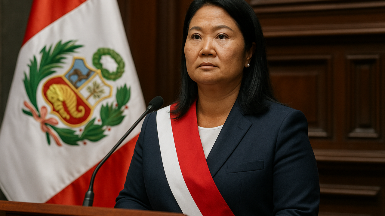 Perù, Keiko Fujimori giura come presidente: il Paese svolta a destra
