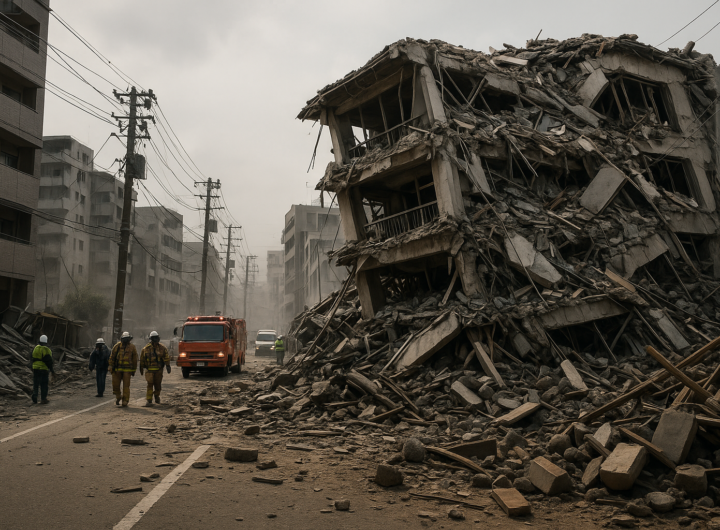 Il terremoto di Kumamoto del 2026: magnitudo 7.1 e i crolli nel Giappone meridionale