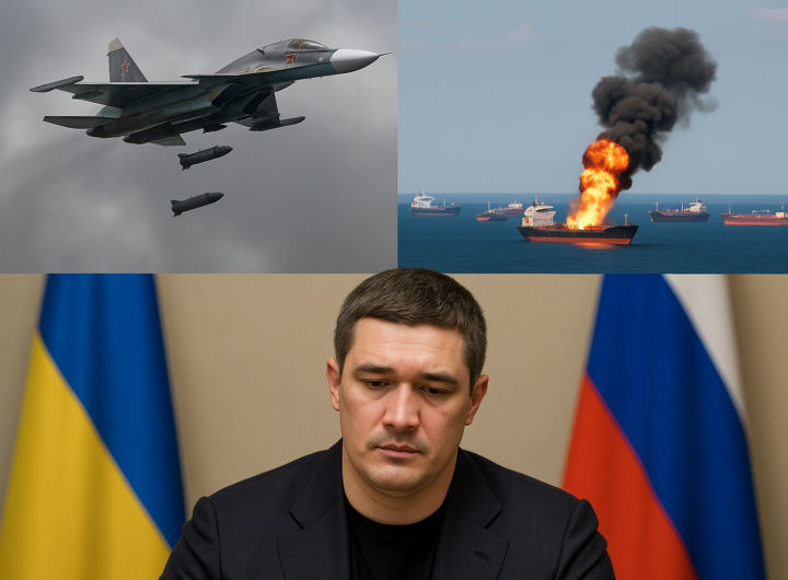 Ucraina-Russia: droni e missili nel Mar Nero, dimissioni del ministro della Difesa Fedorov