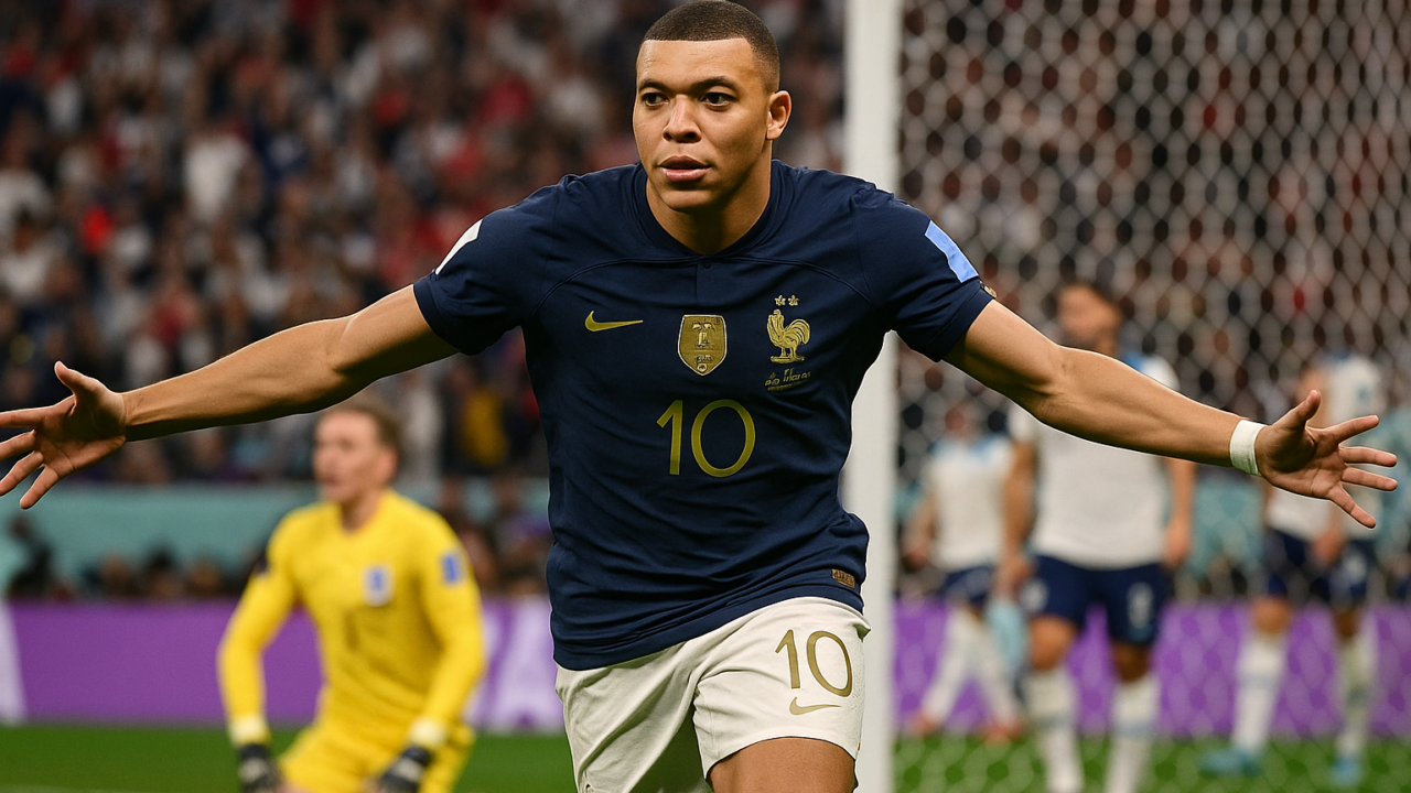 Kylian Mbappé stabilisce il record di gol ai Mondiali: 22 marcature superano Messi