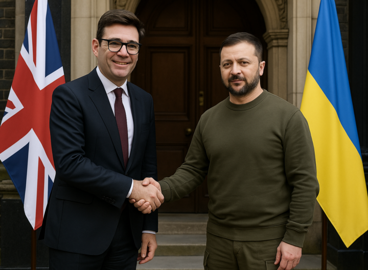 Andy Burnham incontra Zelenskyy a Portsmouth: il primo test diplomatico del nuovo premier britannico