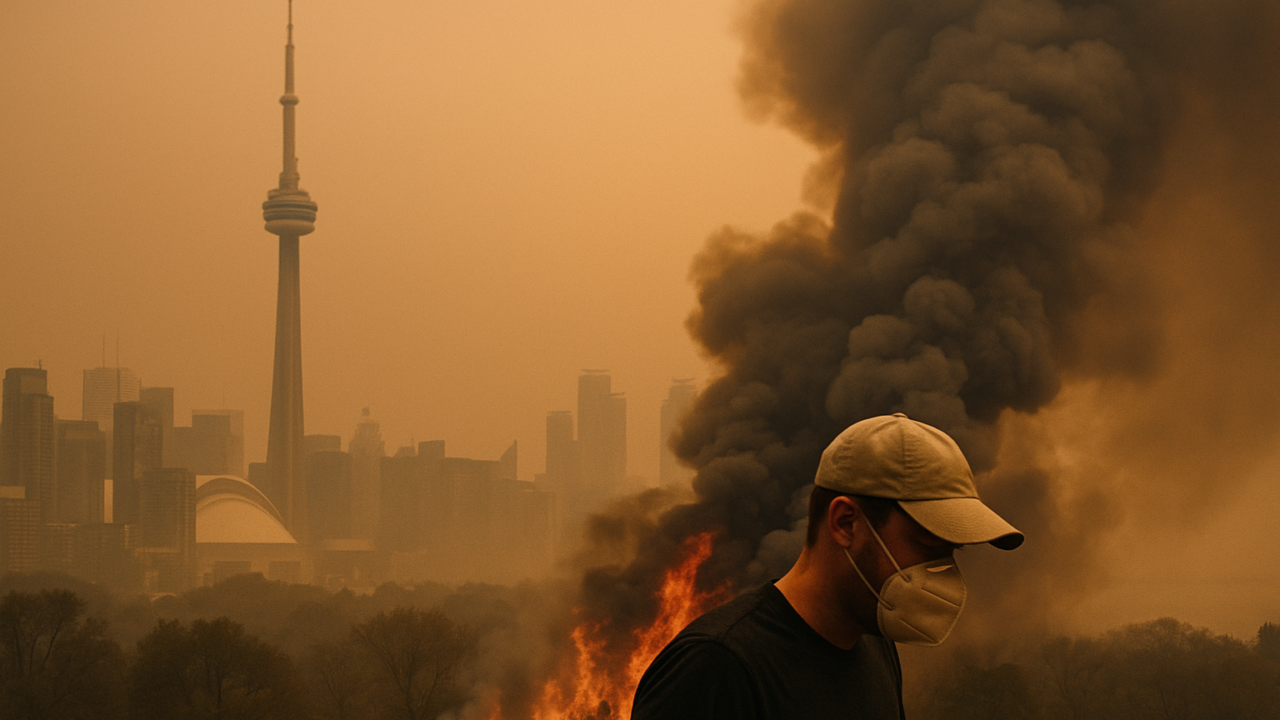 Canada soffoca nel fumo: 835 incendi attivi trasformano il paese in zona rossa