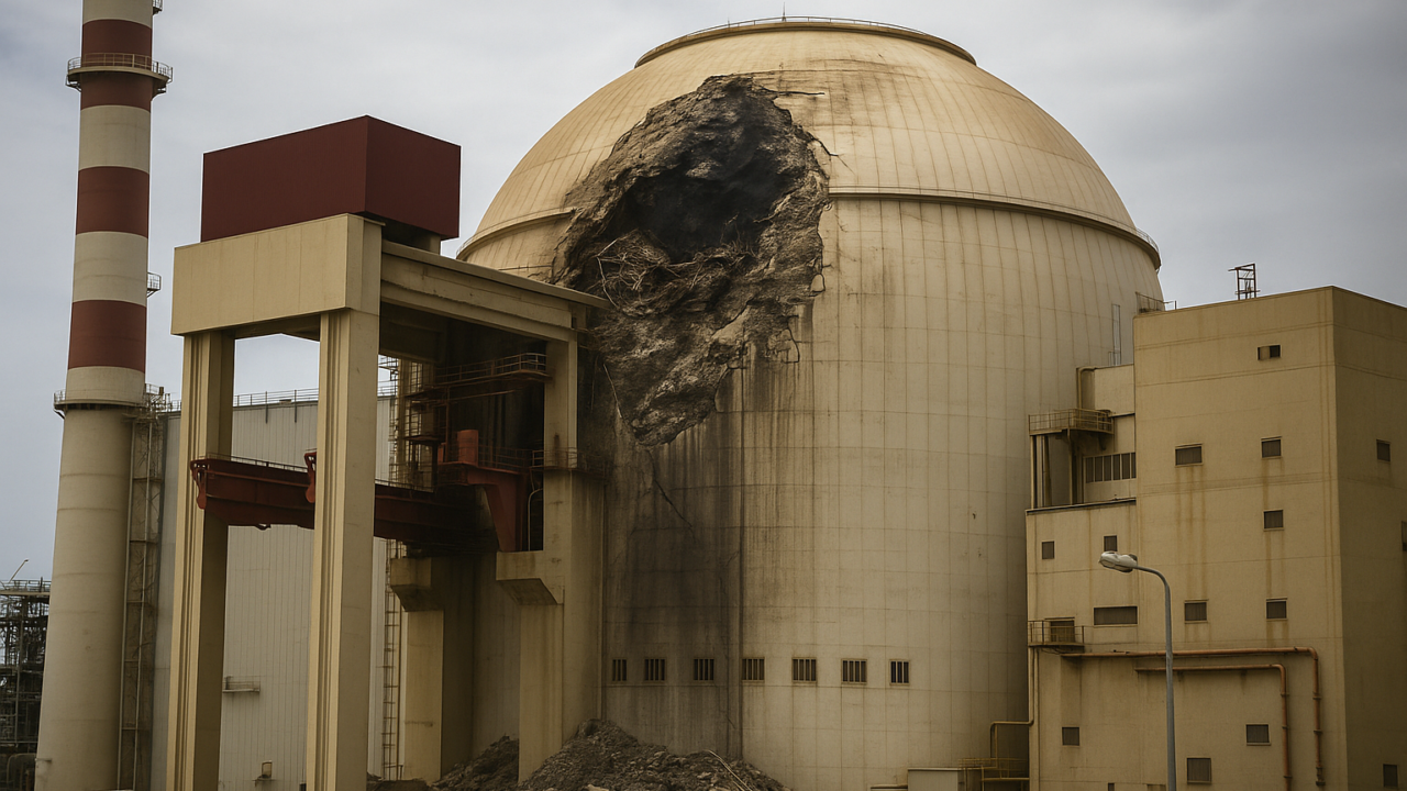 Immagini satellitari rivelano danni alla centrale nucleare di Bushehr in Iran
