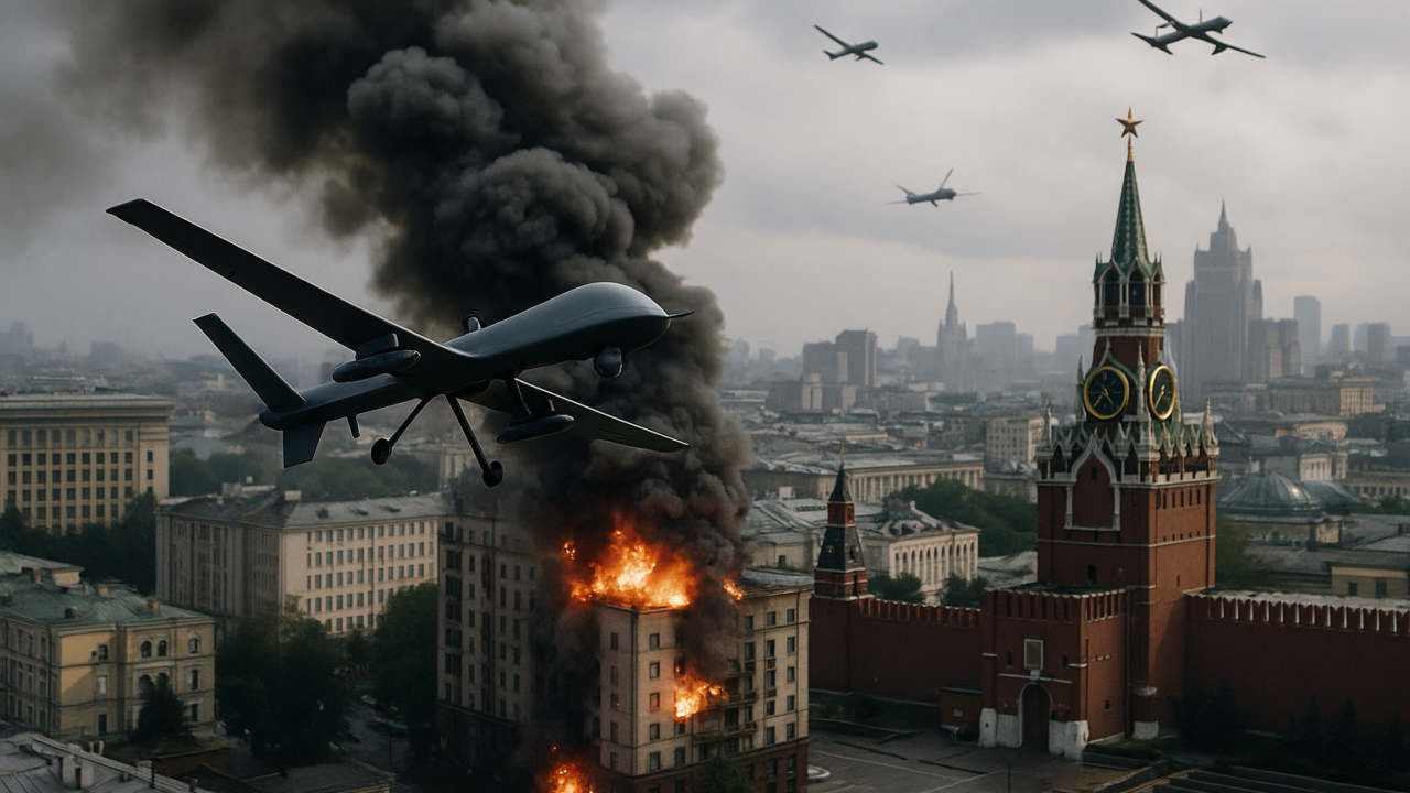 Ucraina lancia oltre 400 droni su Mosca dopo bombardamenti russi su Kyiv