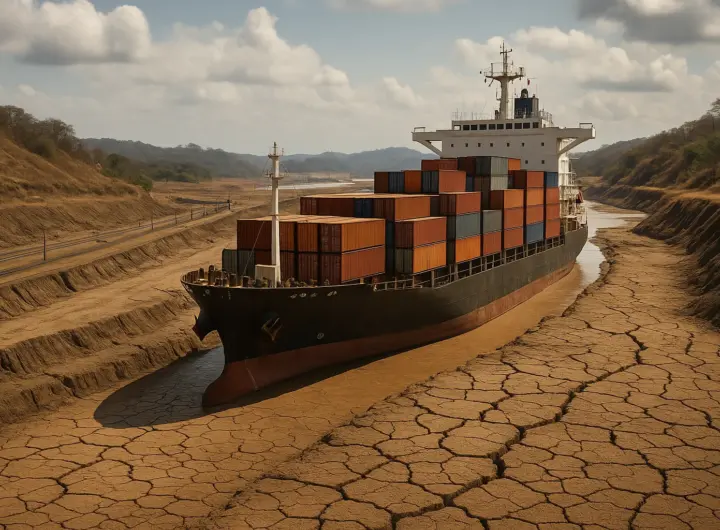 Canale di Panama limita i transiti per la siccità legata a El Niño