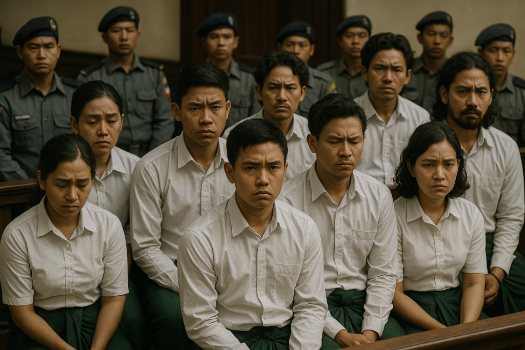 Myanmar: nove attivisti condannati a 37 anni di carcere per proteste contro elezioni militari