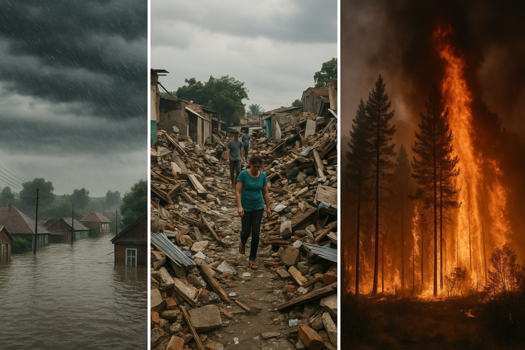 Crisi umanitaria globale: alluvioni in Russia, terremoti in Venezuela, incendi in Canada
